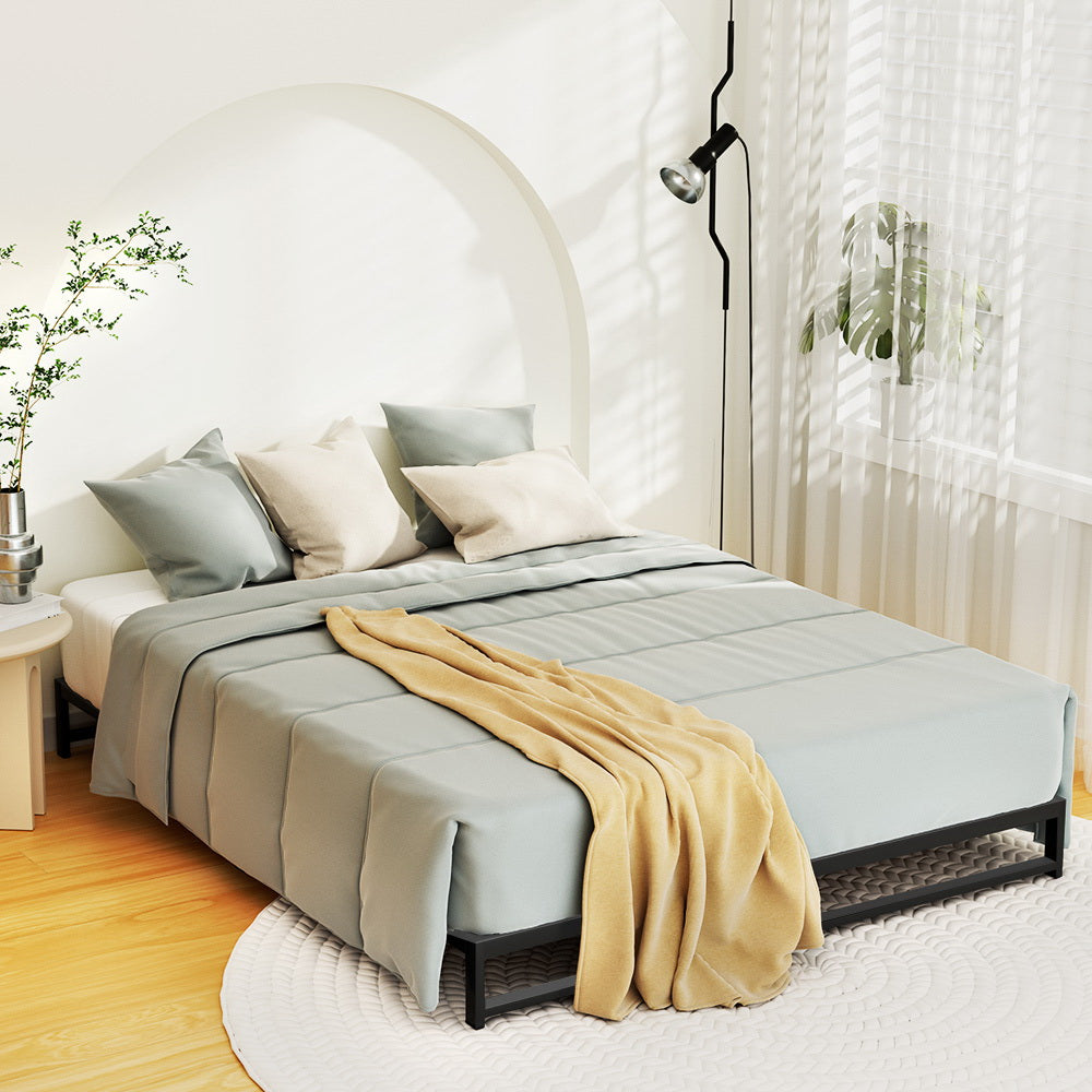 Bed Frame Double Size Metal BERU