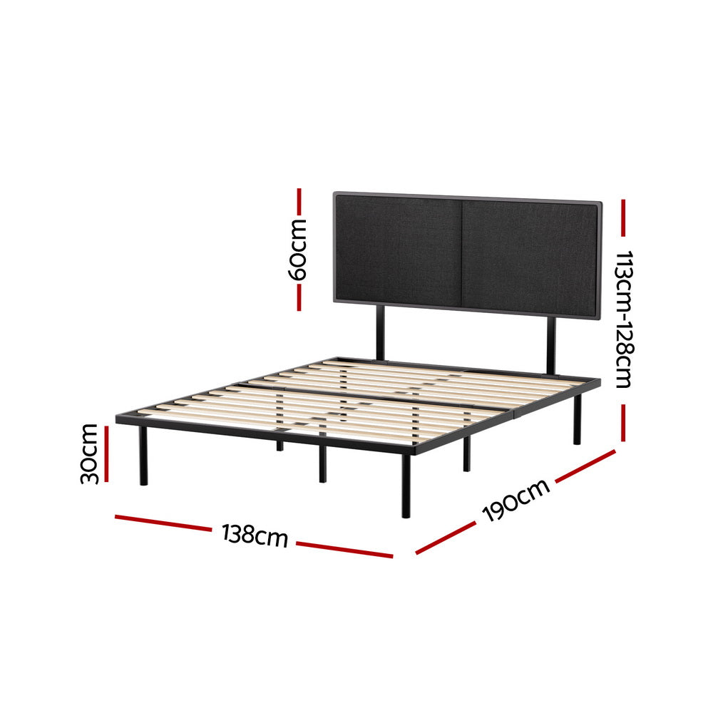 Bed Frame Double Size Metal Frame NOE