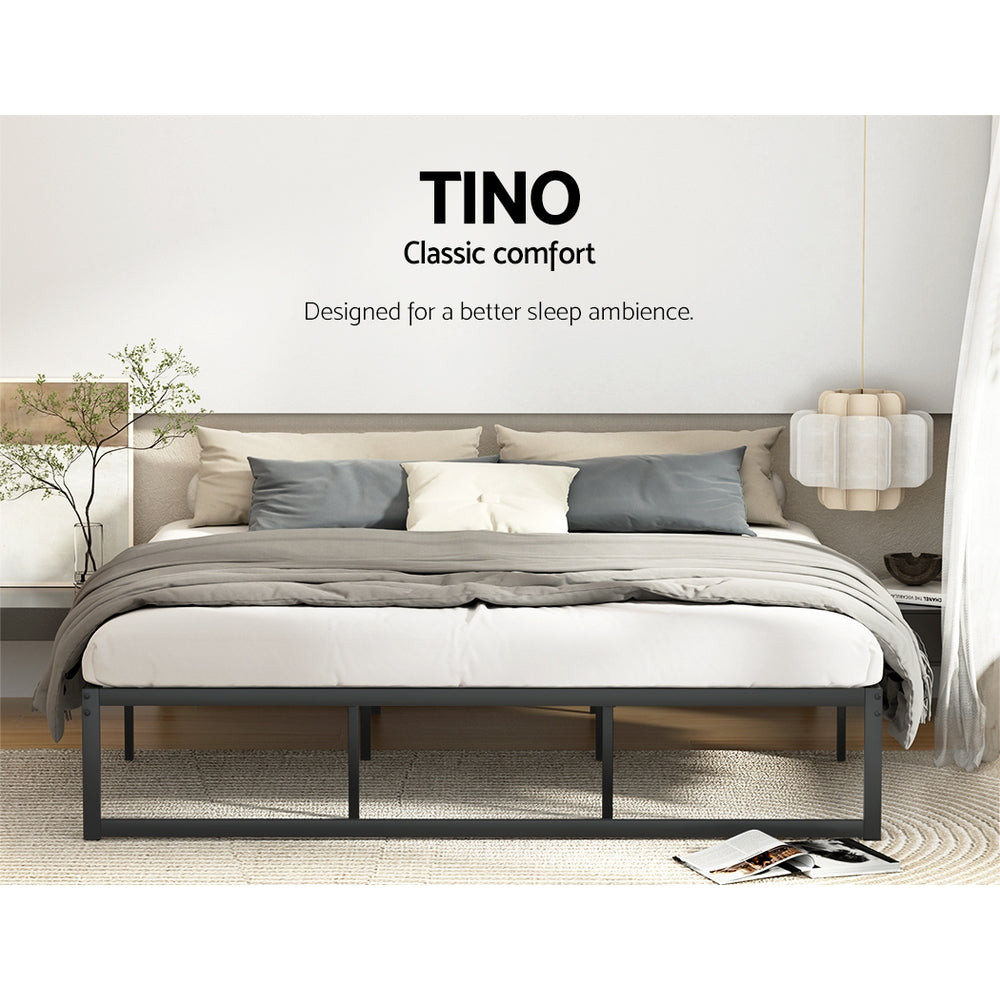 Bed Frame King Size Metal Frame TINO