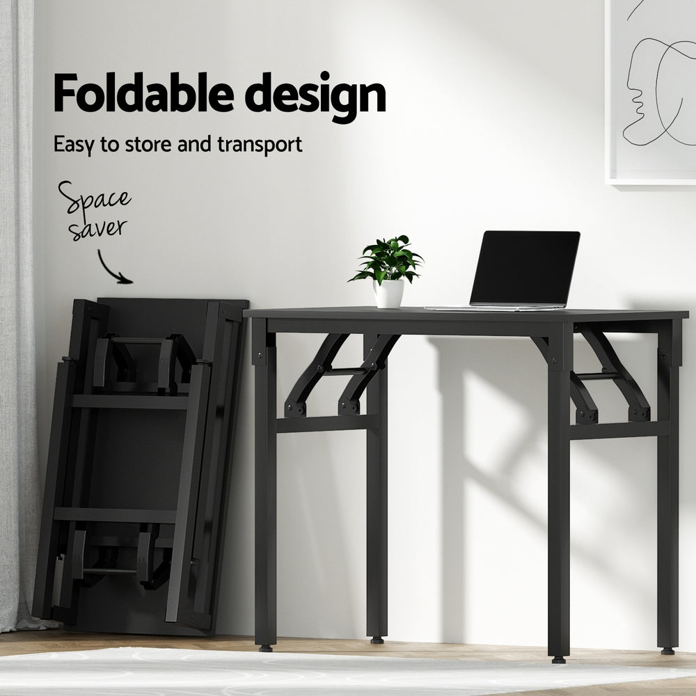 Computer Desk Foldable MET FD 80 BK 03