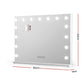 Bluetooth Makeup Mirror 80x58cm Hollywood with LED Vanity Light Wall Mounted