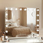 Makeup Mirror with Light LED Hollywood Mounted Wall Mirror Cosmetic