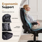 Chair 8 Point Pu Leather Black Moc 09m Reclining Massage