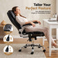 Massage Chair 8 Point PU Leather - Black
