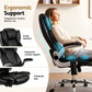 Massage Chair 8 Point PU Leather - Black