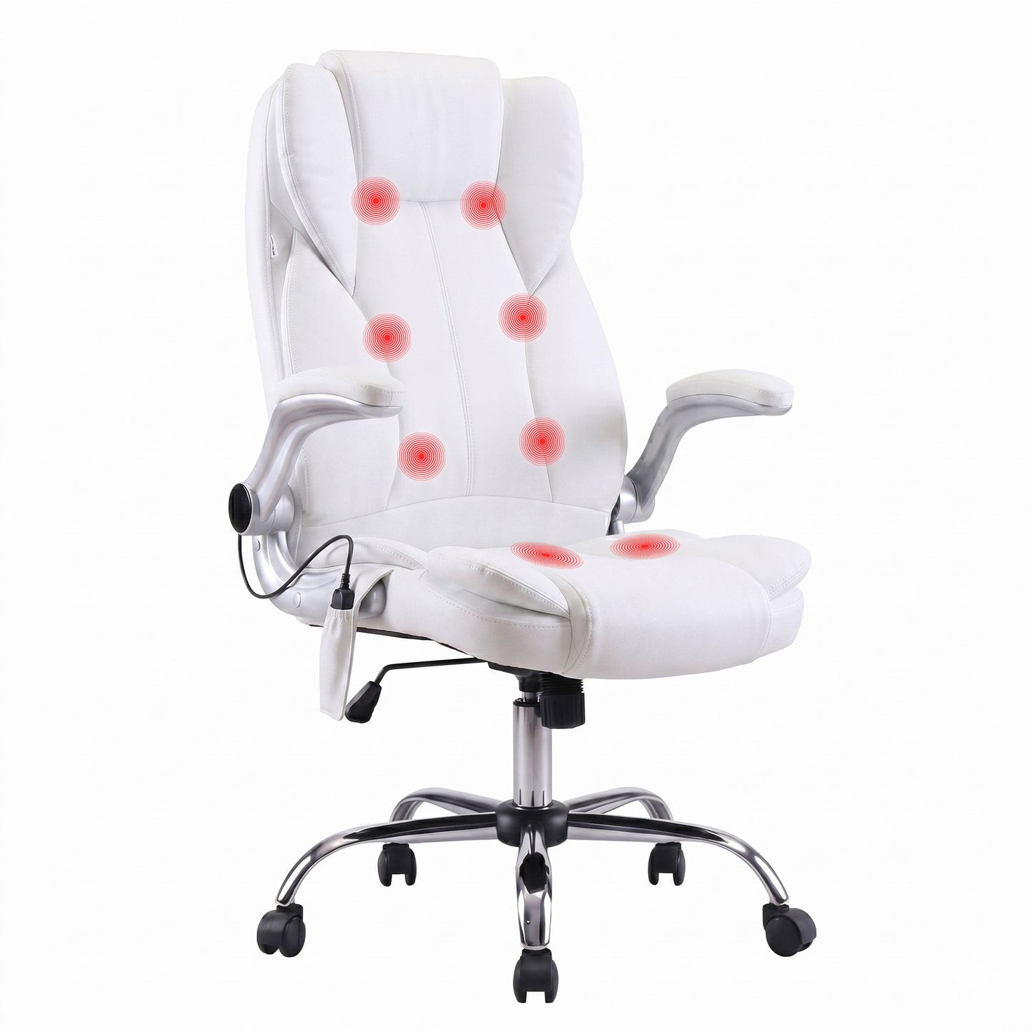 White home office chair