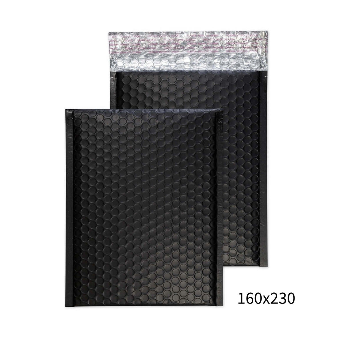 160x230mm Black Bubble Padded Envelope 100 Pack