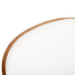 Office Desk Chair Wooden & PU Leather, White