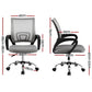 Office Chair Gaming Computer Mesh Executive Mid Back - Grey