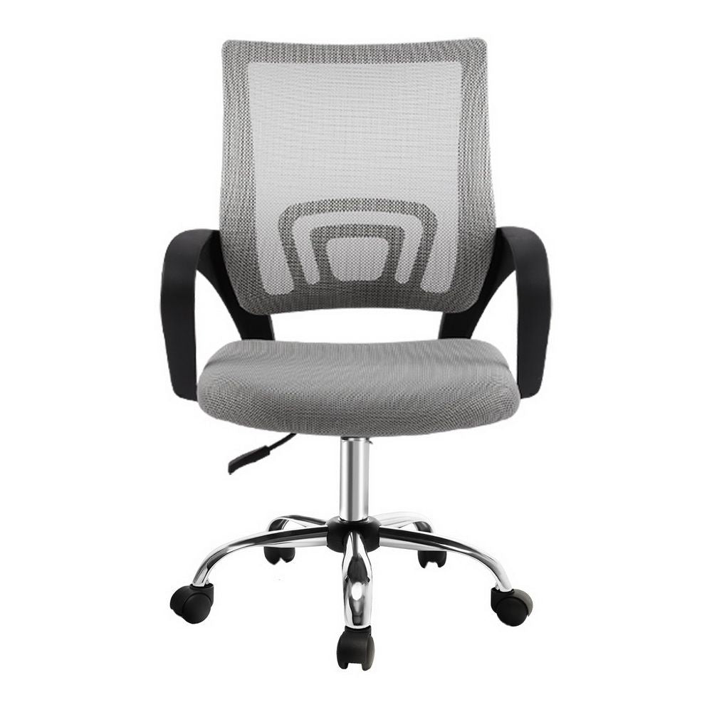 Office Chair Gaming Computer Mesh Executive Mid Back - Grey