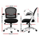 Office Chair Mesh Computer Desk Work Study Gaming Mid Back - Black