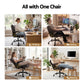 Executive Office Chair Mid Back - Brown