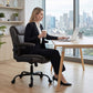 Executive Office Chair Mid Back - Brown