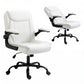 Executive Office Chair Mid Back - White