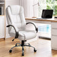 Office Gaming Chair Computer Executive PU Leather Seating - White