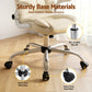 PU Leather Executive Office Desk Chair - Beige