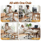 PU Leather Executive Office Desk Chair - White