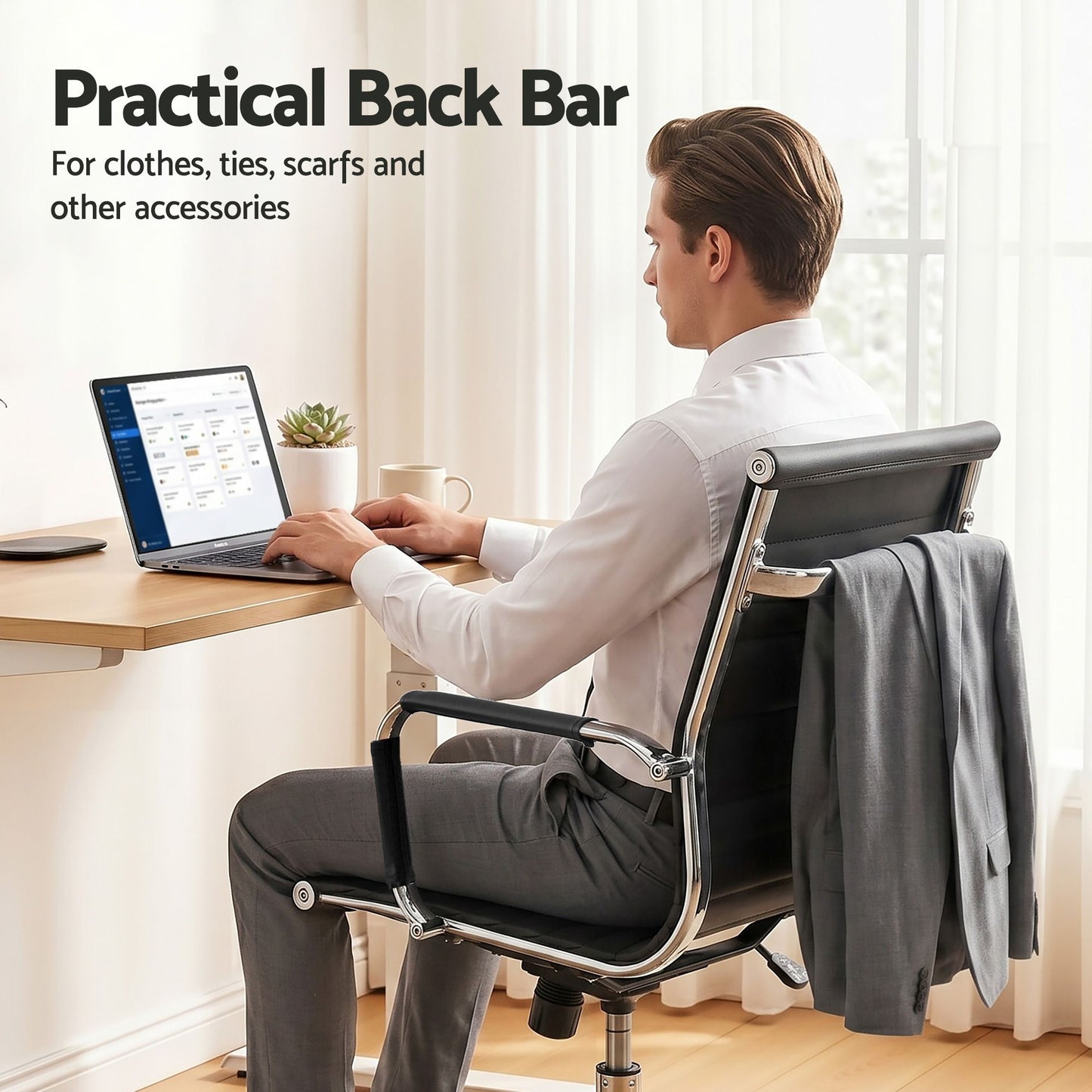 Eamon Mid Back Black Ochair Gaming Office Chair