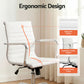White leather office chair for household use