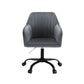 Office Chair Velvet Seat - Dark Grey