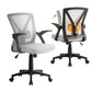 Office Chair Gaming Executive Computer Chair Study Mesh Seat Tilt - Grey