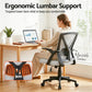 Office Chair Gaming Executive Computer Chair Study Mesh Seat Tilt - Grey