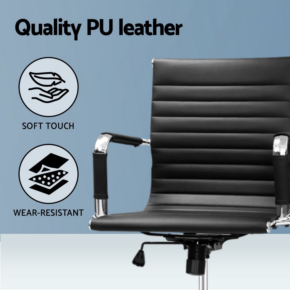 Office Chair Veer Drafting Stool Mesh Chairs Armrest Standing Desk Black