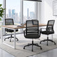 Mesh Office Chair Computer Gaming Desk Chair Work Study Mid Back - Black