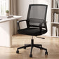 Mesh Office Chair Computer Gaming Desk Chair Work Study Mid Back - Black