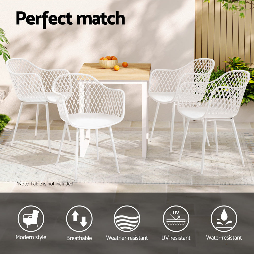 Dining Chairs Set Of Four PP