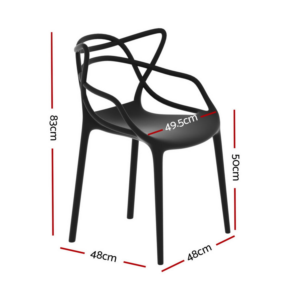 Dining Chairs Set of 4 PP