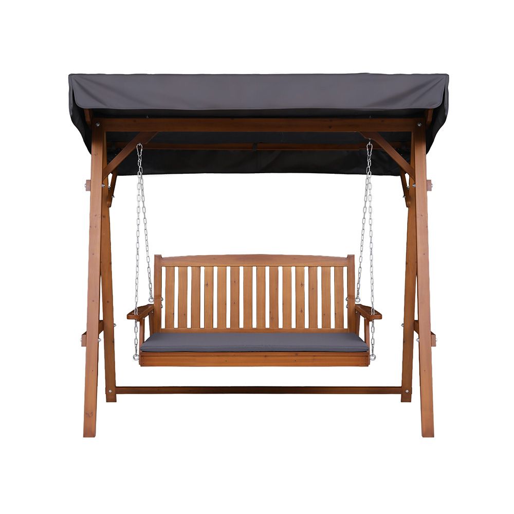 Chair with swing bench canopy seater outdoor
