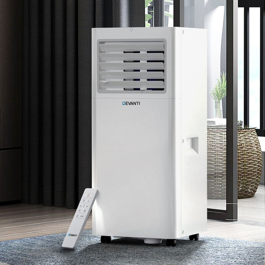 Portable Air Conditioner 7000BTU Cooling Mobile Fan Cooler and Dehumidifier