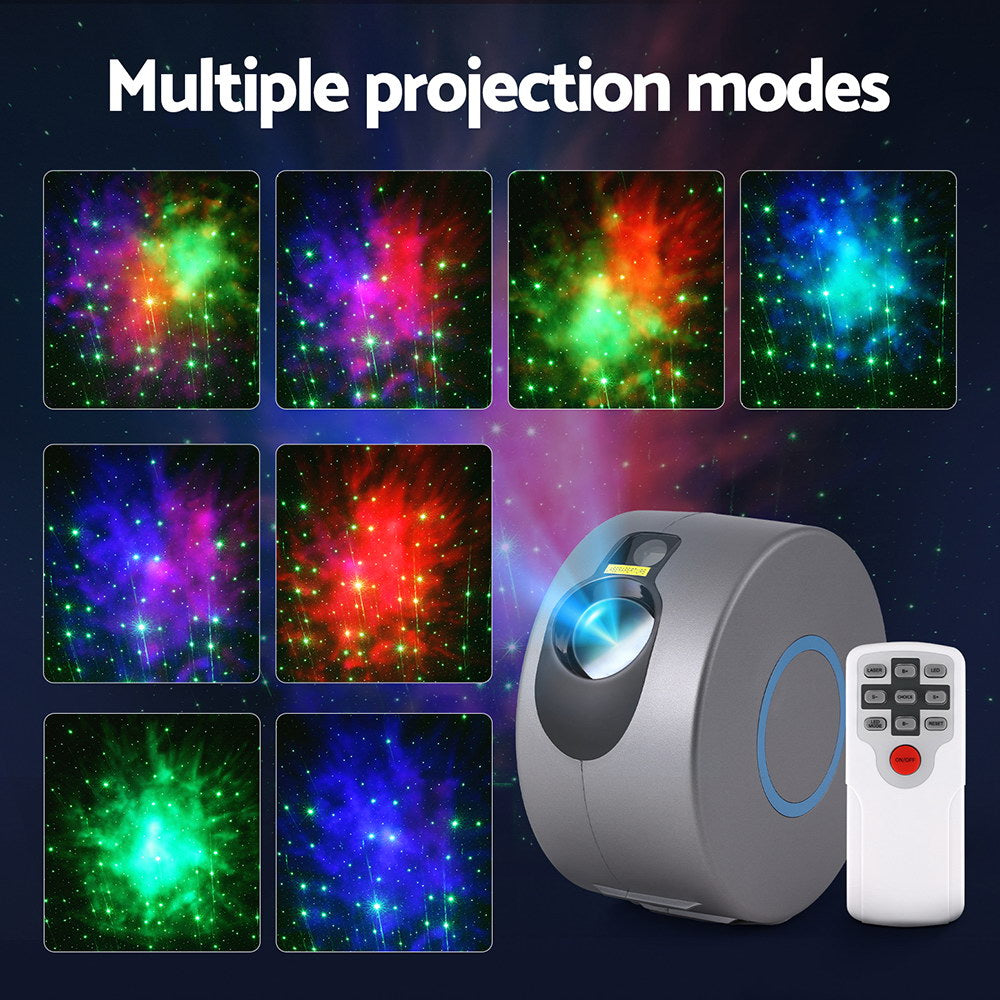 LED Starry Sky Galaxy Laser Projection Night Lamp Projector Party Light