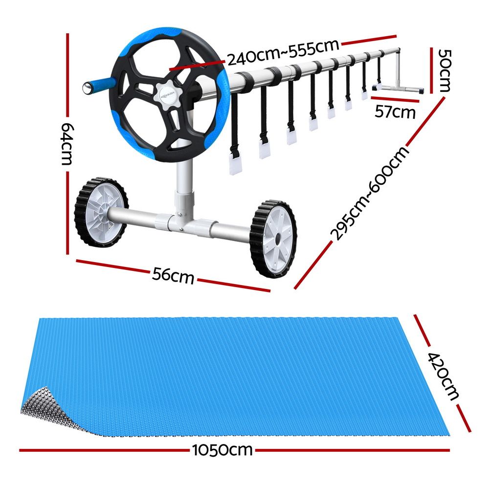 Pool Cover Roller 10 5x4 2M