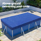 Pool Cover 3x2M Above-Ground Swimming Pool Blanket - Blue