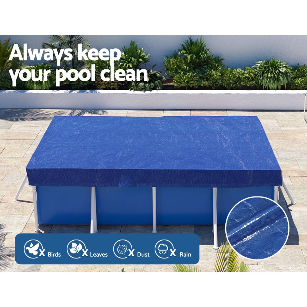 Pool Cover 3x2M Above-Ground Swimming Pool Blanket - Blue