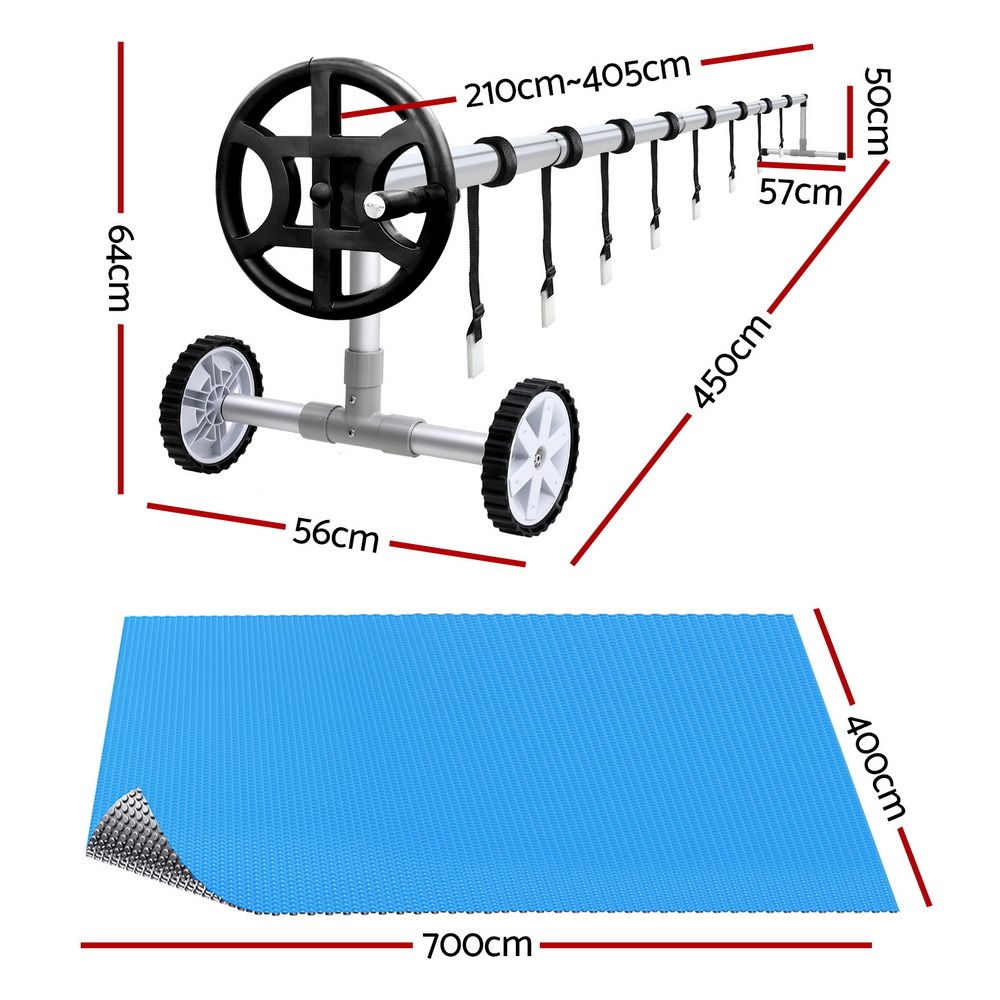 Solar Pool Cover Roller Blanket 500