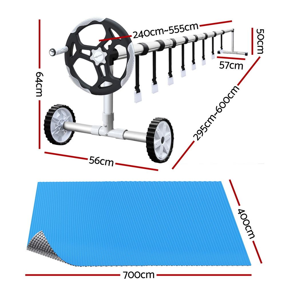 Solar Swimming Pool Cover Roller Blanket