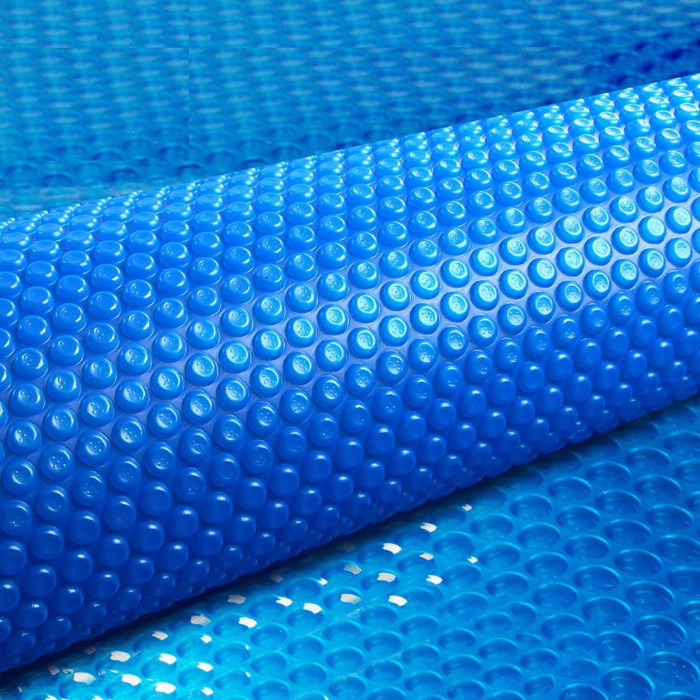 Swimming Pool Cover Solar 8M X 4.2M 400 Micron Outdoor Bubble Blanket