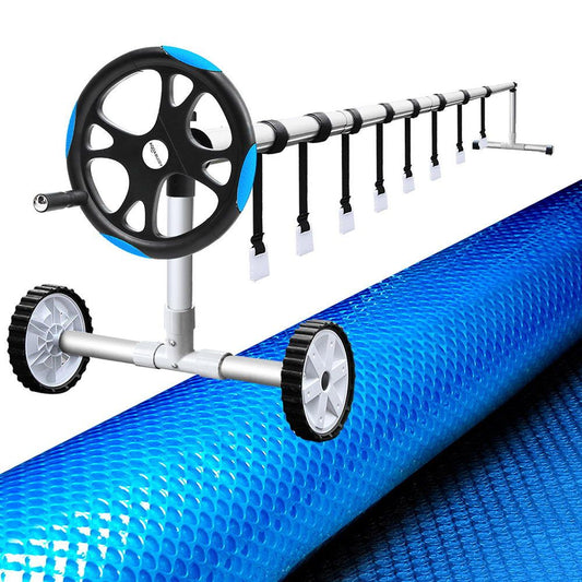 Pool Cover Roller 8x4.2M Solar Blanket Swimming Bubble Heater
