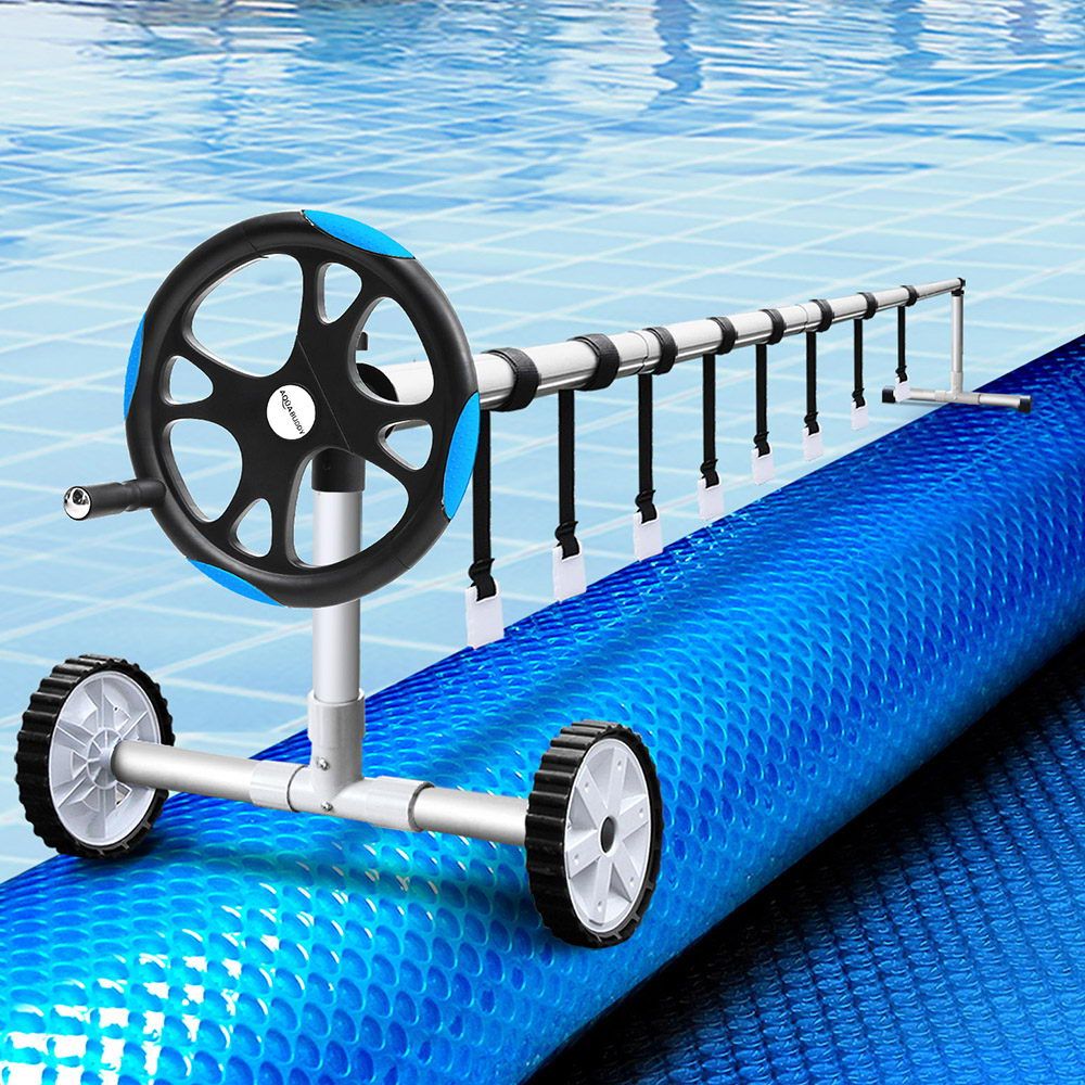 Pool Cover Roller 8x4.2M Solar Blanket Swimming Bubble Heater