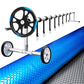 Pool Cover 8x4 2M 400 Micron Silver Swimming