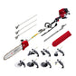Pole Chainsaw 4-Stroke Hedge Trimmer Brush Cutter Whipper Multi Tool Saw