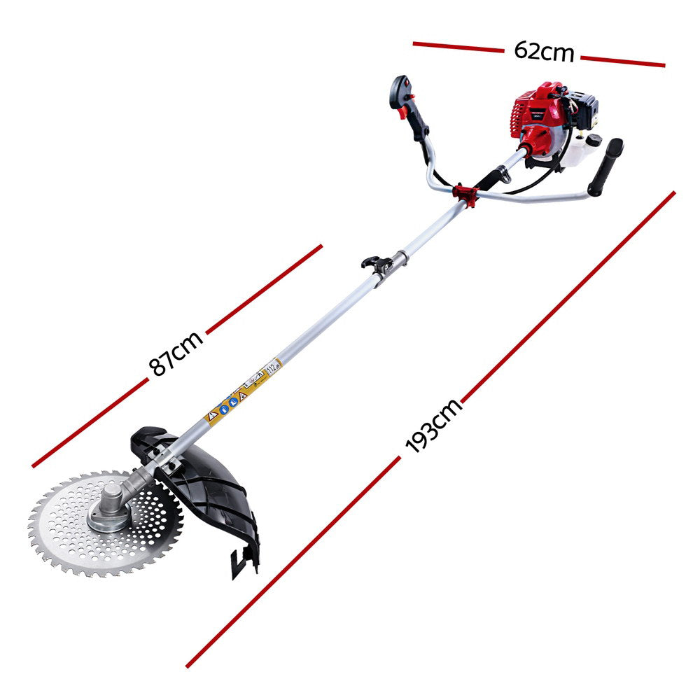 Giantz  Pole Chainsaw 7in1 Petrol Circular Saw Hedge Trimmer Cutter Whipper Snipper
