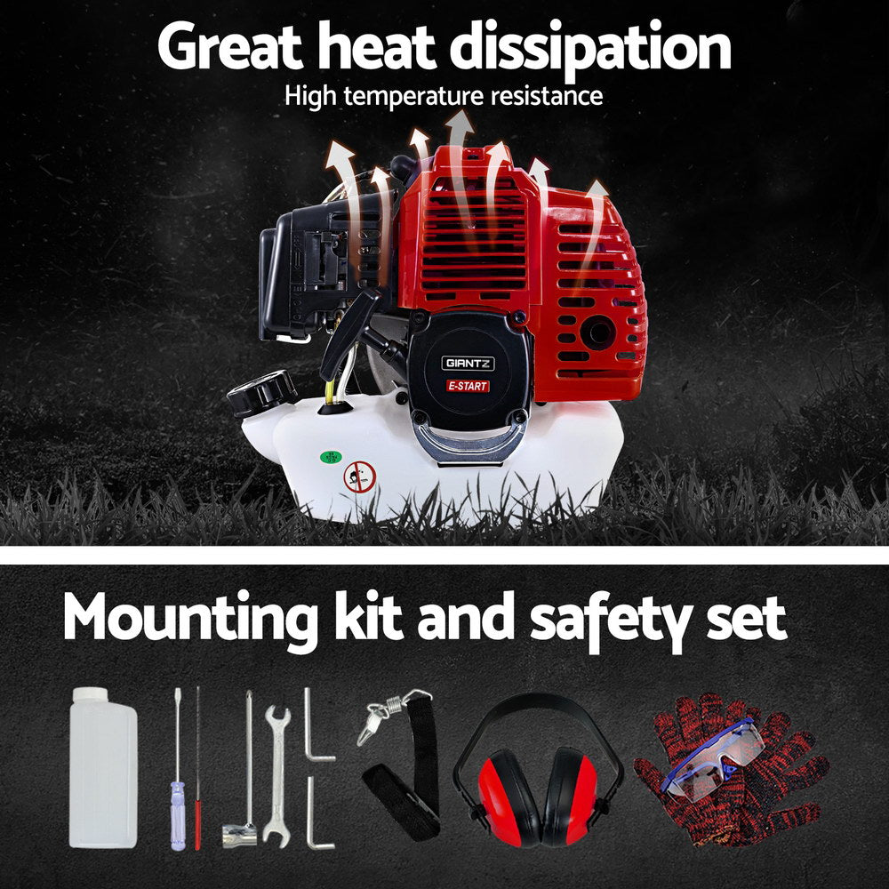 Giantz  Pole Chainsaw 7in1 Petrol Circular Saw Hedge Trimmer Cutter Whipper Snipper