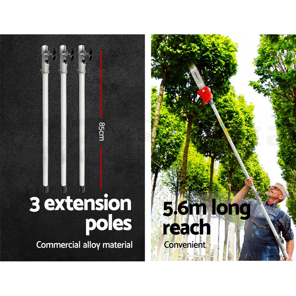 Pole Chainsaw 4-Stroke Petrol Chain Saw Brush Cutter Brushcutter Tree