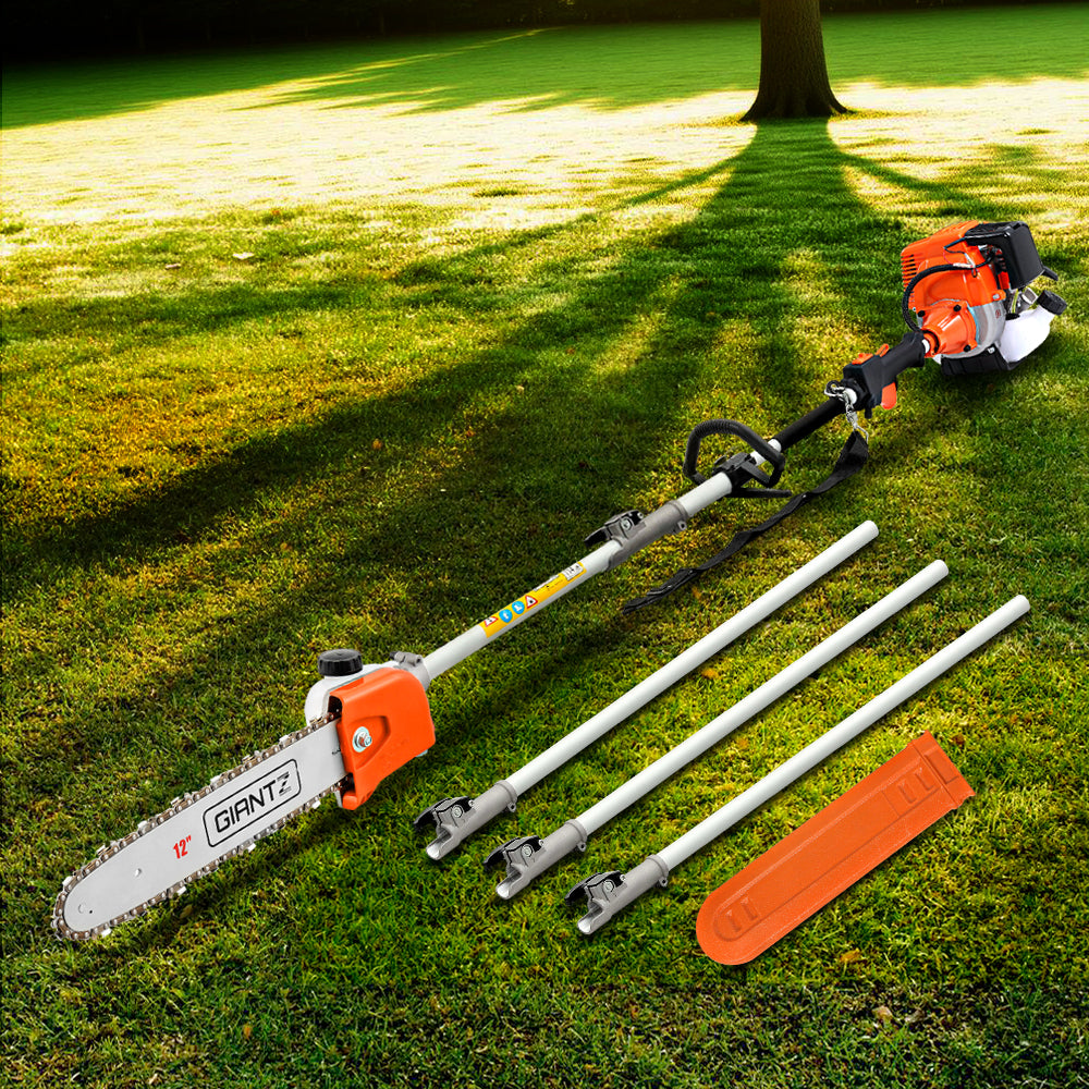 Pole Chainsaw 4-Stroke Petrol Chain Saw Brush Cutter Brushcutter Tree