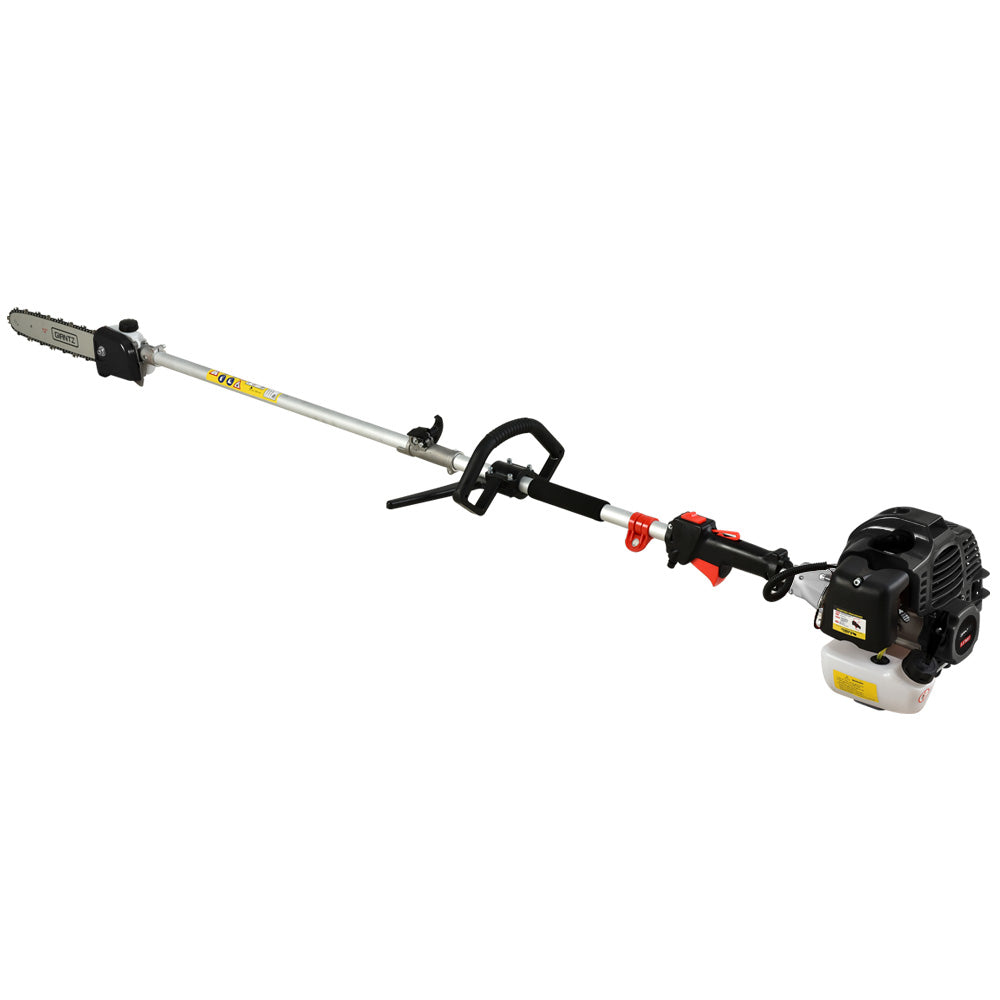 62CC Pole Chainsaw 12in Chain Saw Petrol 5.6m Long Reach Black