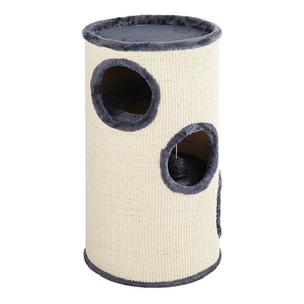Cat Tree Scratching Post 70cm Tower Condo House Furniture Wood